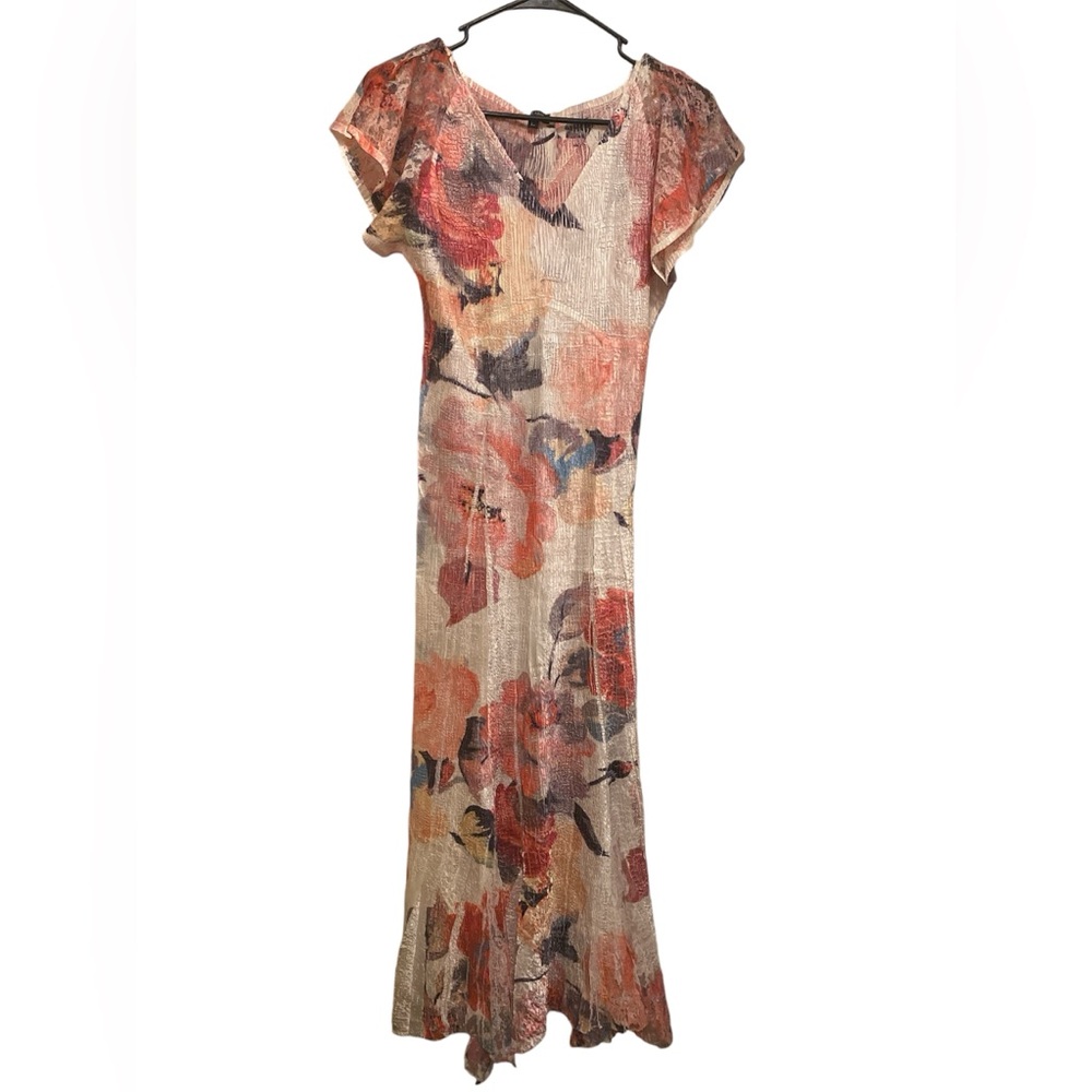 Vintage Komarov Floral Dress